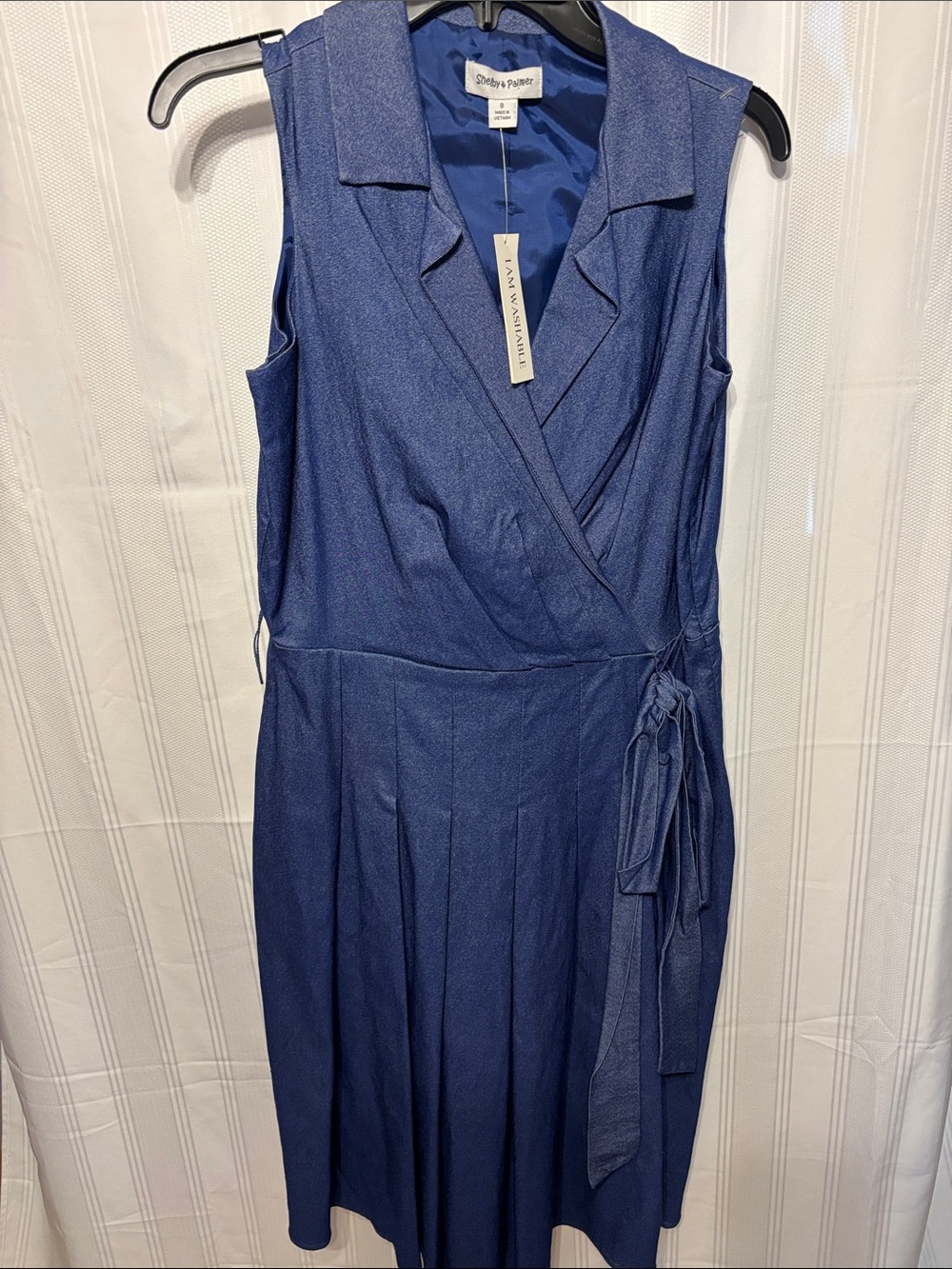 Shelby & Palmer Stretch Denim Dress  NWT SZ8